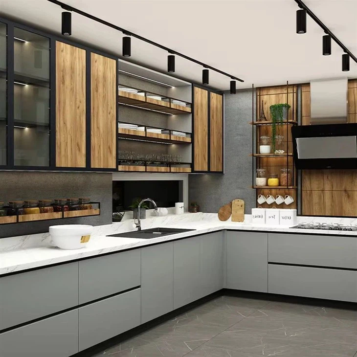 Lacquered Glass Kitchen Cabinets suppliers